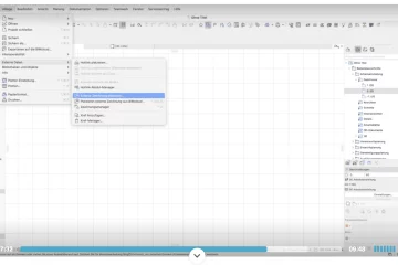 Externe Zeichnung platzieren.