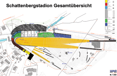 Allgäu Arena Plan